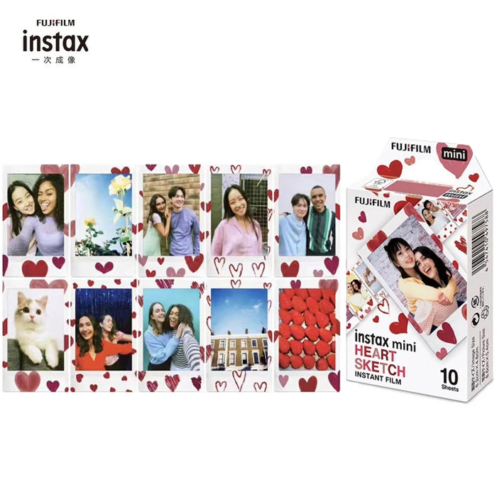 FujiFilm Instax Mini Color Films - Heart Sketch On Sale