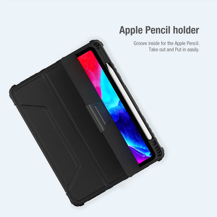 Flip Cover Smart Case With Slide Rear Camera Protection And Apple Stylus Pen Holder For iPad Pro 12.9 11 10.2 / Air 4 5 / Mini 6 On Sale