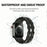 Bike Chain Link Silicone Watch Band for Apple Watch Compatible Models 38mm - 49mm On Sale