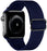 Midnight Blue Scrunchie Watch Strap For Apple Watch Band Series 49mm, 45mm, 44mm, 42mm, 41mm, 40mm, 38mm On Sale