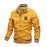 Unisex Varsity Jacket – Lightweight Retro Baseball Style Coat for Men and Women In Yellow On Sale
