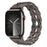 Dark Gray Bike Chain Link Silicone Watch Band for Apple Watch Compatible Models 38mm - 49mm On Sale