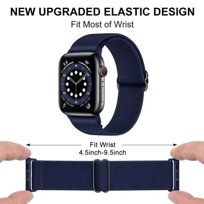 Scrunchie Watch Strap For Apple Watch Band Series 49mm, 45mm, 44mm, 42mm, 41mm, 40mm, 38mm On Sale