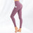 Pink Lightweight High Waisted Yoga Pants with Pockets