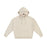 Unisex Plush Hoodie With Eye Mask Design In Beige On Sale