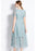 Elegant Vintage Style Green Lace Hollow Out Short Sleeve Long Dress On Sale