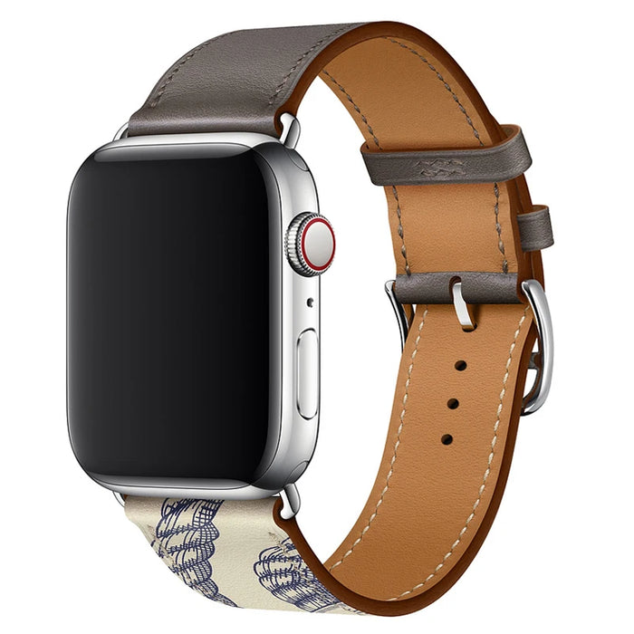 Etain Beton Genuine Leather Loop Apple Watch Band For iWatch Series On Sale