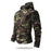 Men’s Waterproof Softshell Jacket with Fleece Lining – Hooded Outdoor Camouflage Coat On Sale