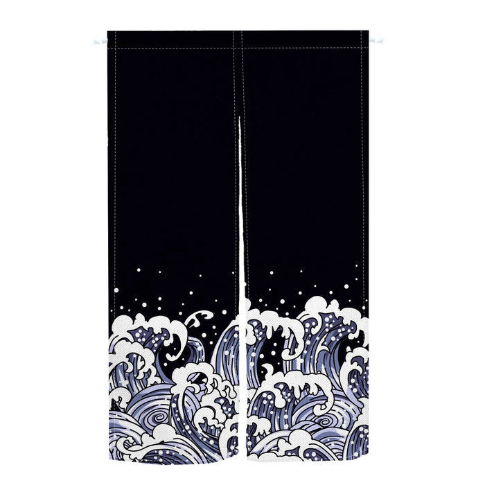 Japanese Linen Patterned Hanging Half-Curtain Doorway Tapestry Noren On Sale