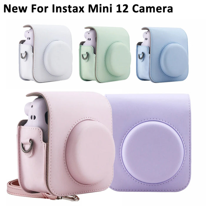 Fujifilm Instax Mini 12 Full Accessories Set With Camera, 20 Mini Film Sheets And Camera Shoulder Strap Bag On Sale