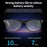 Smart Glasses Wireless Bluetooth Call Built-In Mic Speakers Sunglasses On Sale