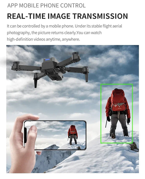 E99 Pro 4K 1080P Wide Angle HD Dual Camera GPS Drone