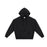 Unisex Plush Hoodie With Eye Mask Design In Black On Sale