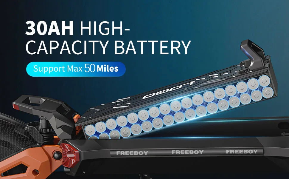 H9 Master 6000W Dual Motor 50mph 60V 30AH 11'' Off Road Tires High-performance Foldable Electric Scooters For Adults On Sale