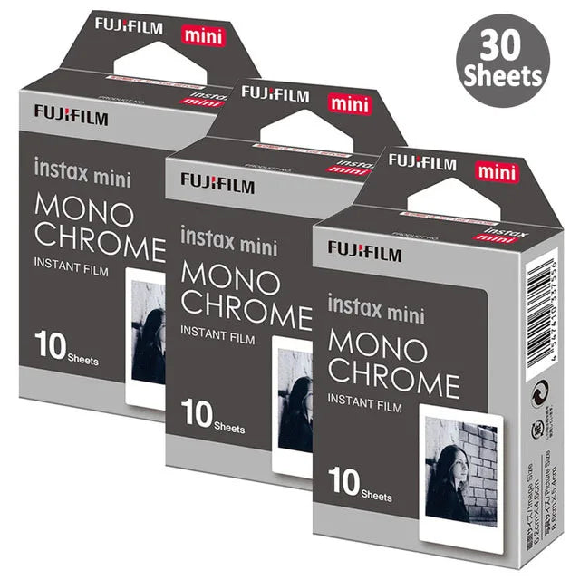 Fujifilm Instax Mini Monochrome Instant Films On Sale - 30 Sheets