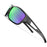Black Green Ultra Lightweight Frame Polarized Sports UV400 Sunglasses On Sale