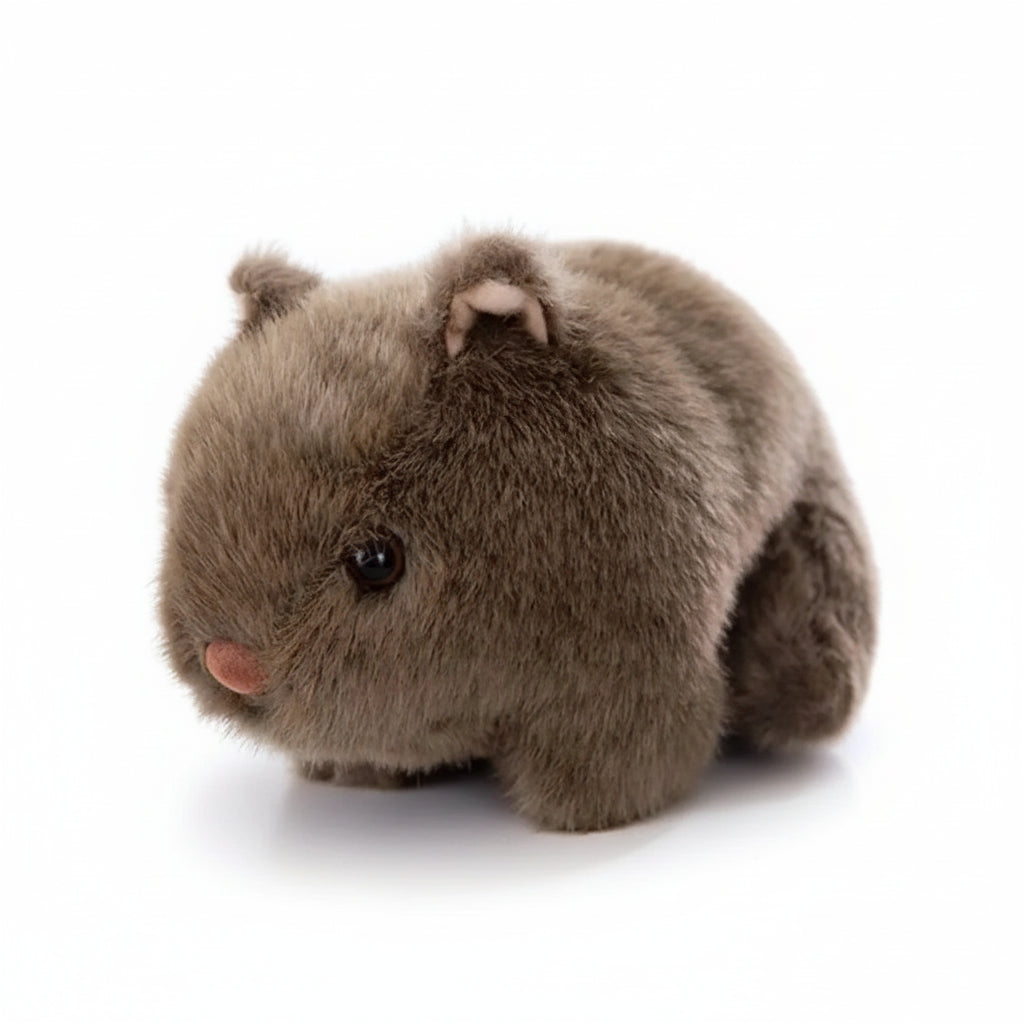 Lifelike Realistic Wombat Stuffed Animal Plush Toy In 18cm ...