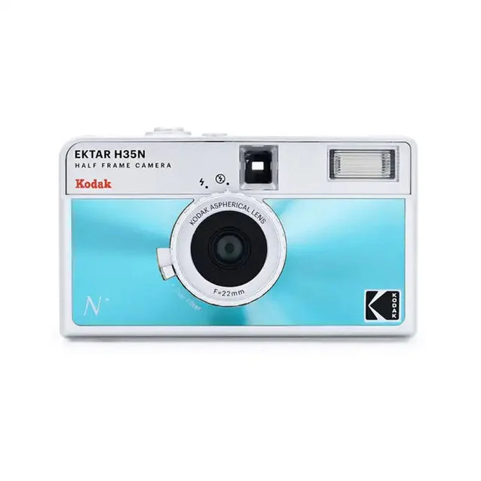 Blue KODAK EKTAR H35N Reusable 35mm Retro Half Frame Camera With Flash On Sale