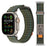 Green Outdoor Sport Adventure Nylon Trail Loop Strap Collection for Apple Watch Band Ultra, 49mm, 46mm, 45mm,  42mm, 41mm, 40mm, 38mm On Sale