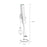 3-Speed Rechargeable Wireless White Milk Frother Whisk On Sale