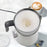 900ML Detachable Stainless Steel Milk Jug Automatic Electric Cafe Milk Frother For Hot or Cold Latte, Coffee, or Chocolate On Sale