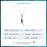 925 Sterling Silver Plated White Gold Lucky Red Koi Fish Charm Necklace On Sale