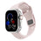 Pink Irregular Shape Adjustable Silicone Sporty Watch Band Compatible with Apple Watch 38mm–49mm On Sale | Replacement Watch Band Compatible with Apple Watch Series 1–11, SE & Ultra 
