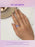 925 Sterling Silver Butterfly And Purple Pansy Flower Open Rings On Sale