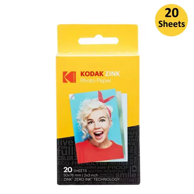 Kodak ZINK Photo Paper 20 Sheets On Sale