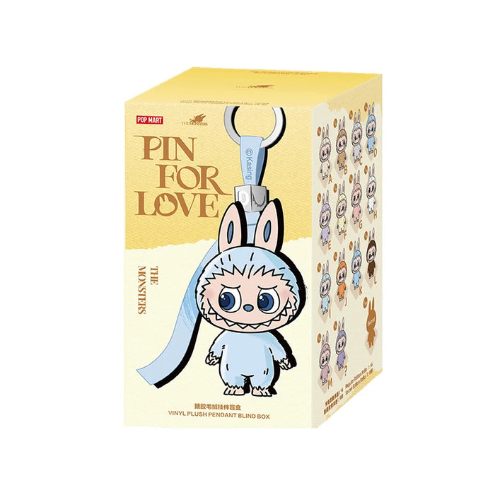 THE MONSTERS Pin For Love Series Labubu Vinyl Plush Pendant Dolls Blind Box Collection On Sale