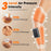 360° Cordless Air Compression Leg & Knee Massager with Heat, Rechargeable 3-Mode Calf Massage Wrap On Sale