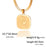 12 Constellation Leo Zodiac Square Medallion Pendant Snake Chain Necklaces On Sale