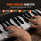 88 Keys Portable Folding Digital Piano Set With Sustain Pedal On Sale
