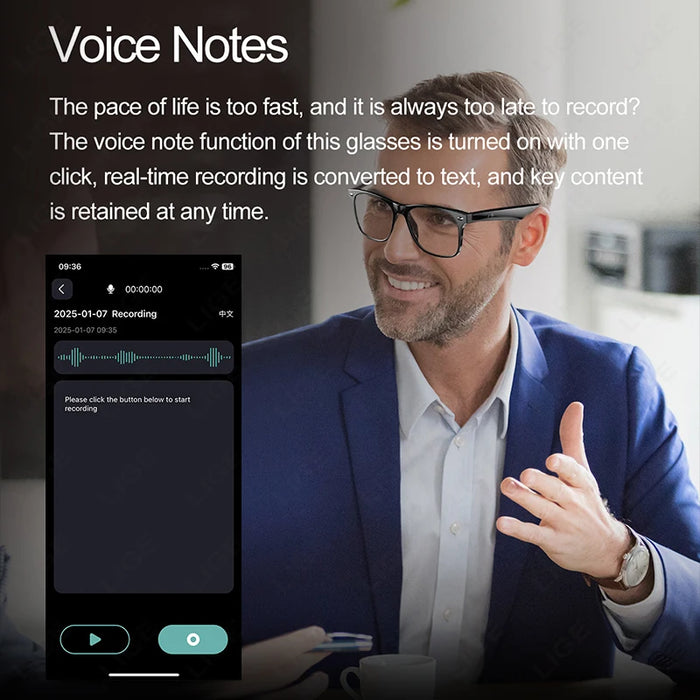 Smart Glasses Wireless Bluetooth Call Built-In Mic Speakers Sunglasses On Sale