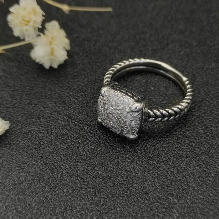 925 Sterling Silver David Yurman Style Fashion Rings Jewelry Collection On Sale