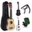21 Inch Soprano Ukulele with Gig Bag, Tuner And Capo Beginner Acoustic Ukulele Set On Sale