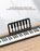 88 Keys Lightweight Portable Folding Digital Piano Full Set With MIDI Sustain Pedal, Hi-Fi Stereo, Silent Mode On Sale