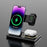 3-in-1 wireless charging stand in black