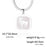 12 Constellation Aries Zodiac Square Medallion Pendant Snake Chain Necklaces On Sale