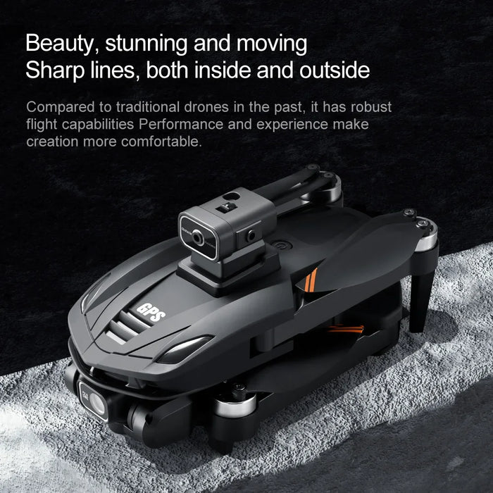V168 Pro 5G Wifi 8K HD Dual Camera GPS Obstacle Avoidance Brushless Motor Drone On Sale