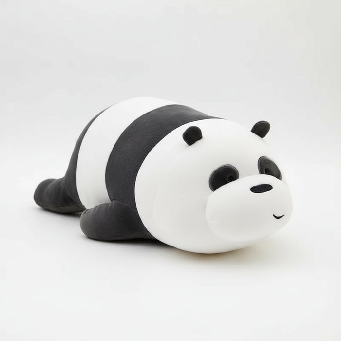 25cm We Bare Bears Plush Toys - Grizzly, Panda, Ice Bear Three Brother Bears Stuffed Dolls On Sale