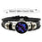 Sagittarius Glows Zodiac Leather Bracelet On Sale