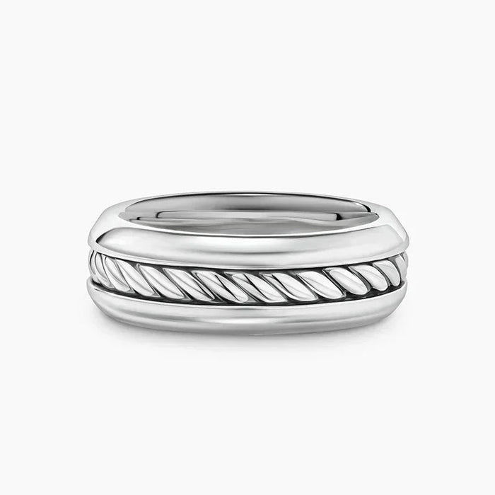 925 Sterling Silver David Yurman Style Fashion Jewelry Rings On Sale