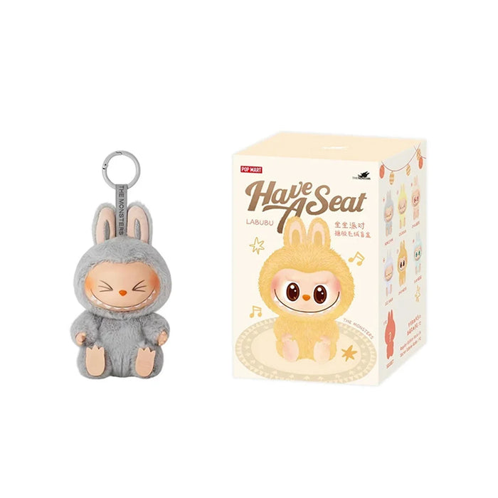 The Labubu Monsters Action Figure Have A Seat Plush Dolls Blind Box On Sale