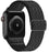 Whole Black Bohemia Style Scrunchie Watch Strap For Apple Watch Band Series 49mm, 45mm, 44mm, 42mm, 41mm, 40mm, 38mm