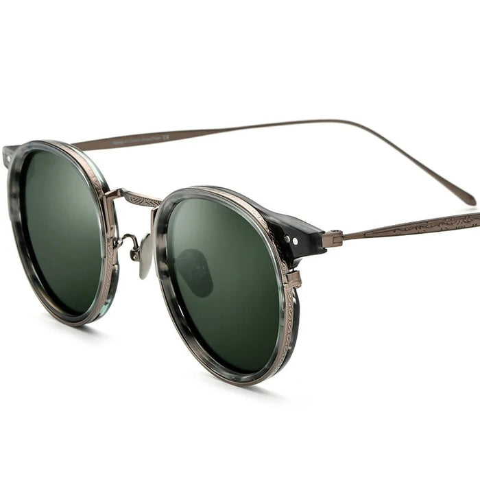 Ultralight Titanium Polarized Vintage Style Sunglasses For Men and Women On Sale