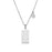 Silver Capricorn Zodiac Sign Stainless Steel Pendant Necklace – Tarot Card Style Constellation Necklace for Women On Sale