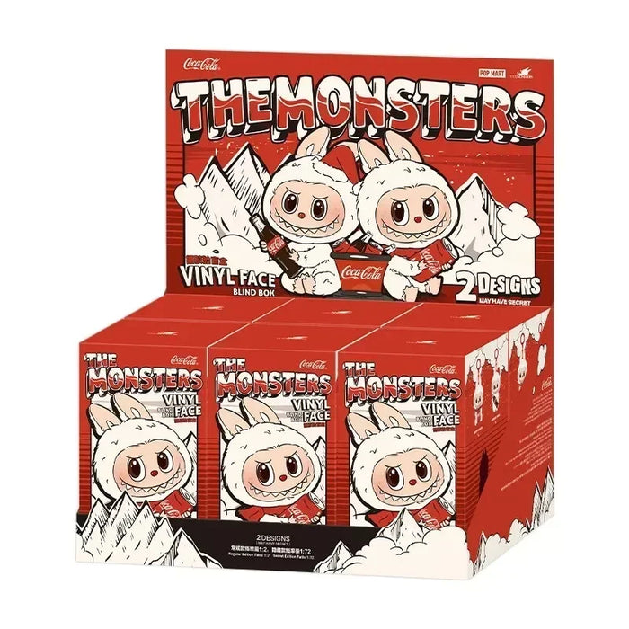 The Labubu Cola Heartbeat Monsters Action Figure Plush Dolls 6 Random Blind Boxes Collection On Sale