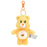 Classic Yellow Sun Care Bears Squeaky Plush Toys With Keychain On Sale