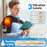 Shoulder Heating Pad Massager With Wireless Mobile Phone Control On Sale